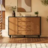 Slim Sideboard, Vintage Walnut Finish