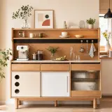 Sintered Stone Sideboard, Cherry Wood