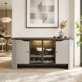 Minimalist Glass Display Cabinet