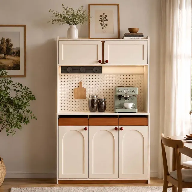 Mid-Century Wall Unit Sideboard