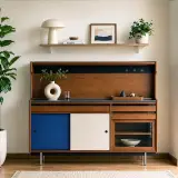 Solid Wood Sintered Top Sideboard