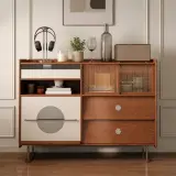 Cherry Wood Mid-century Sideboard