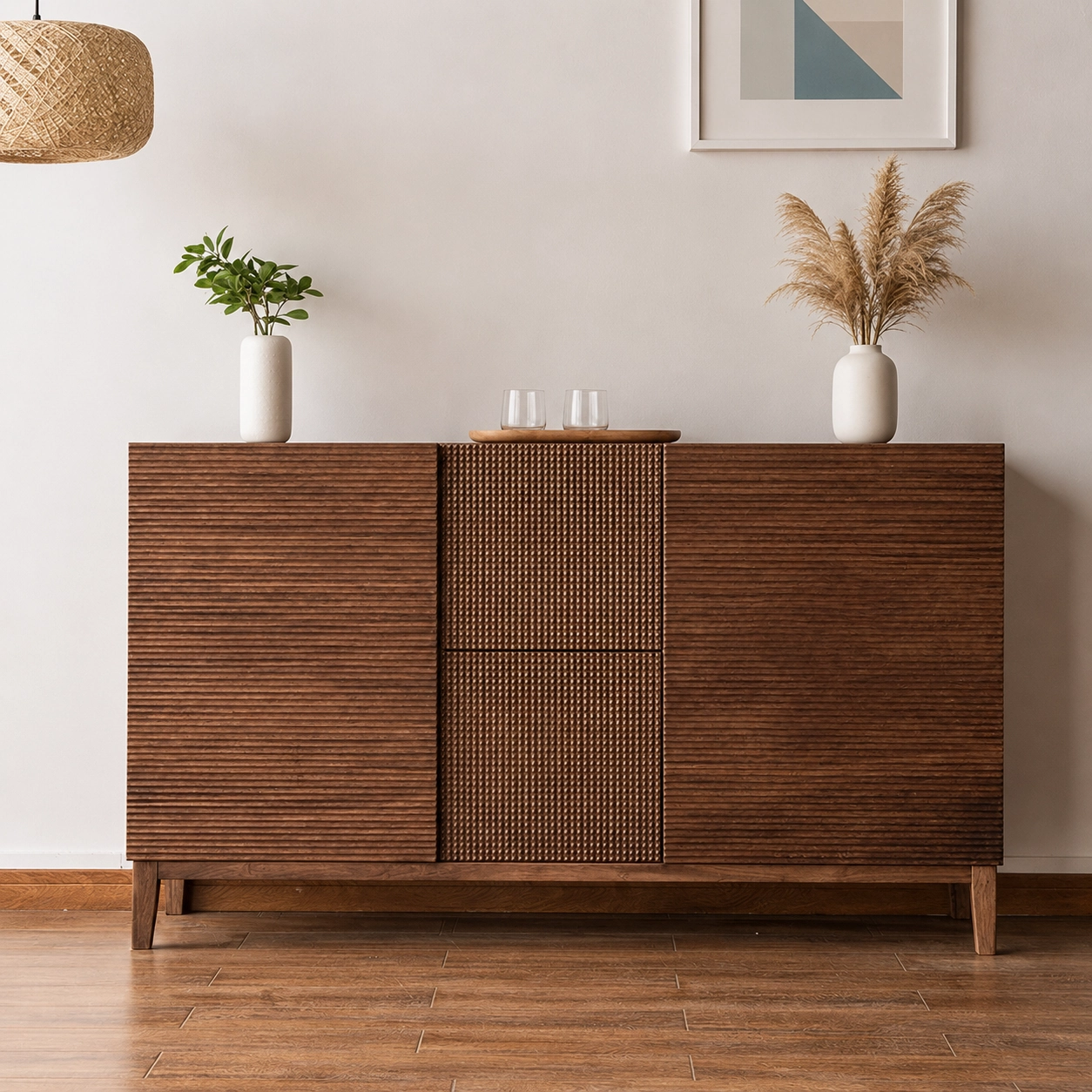 Wabi Sabi Black Walnut Sideboard