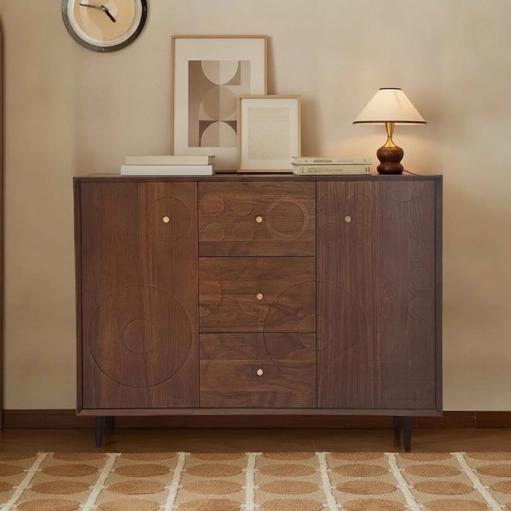 Walnut Retro Sideboard
