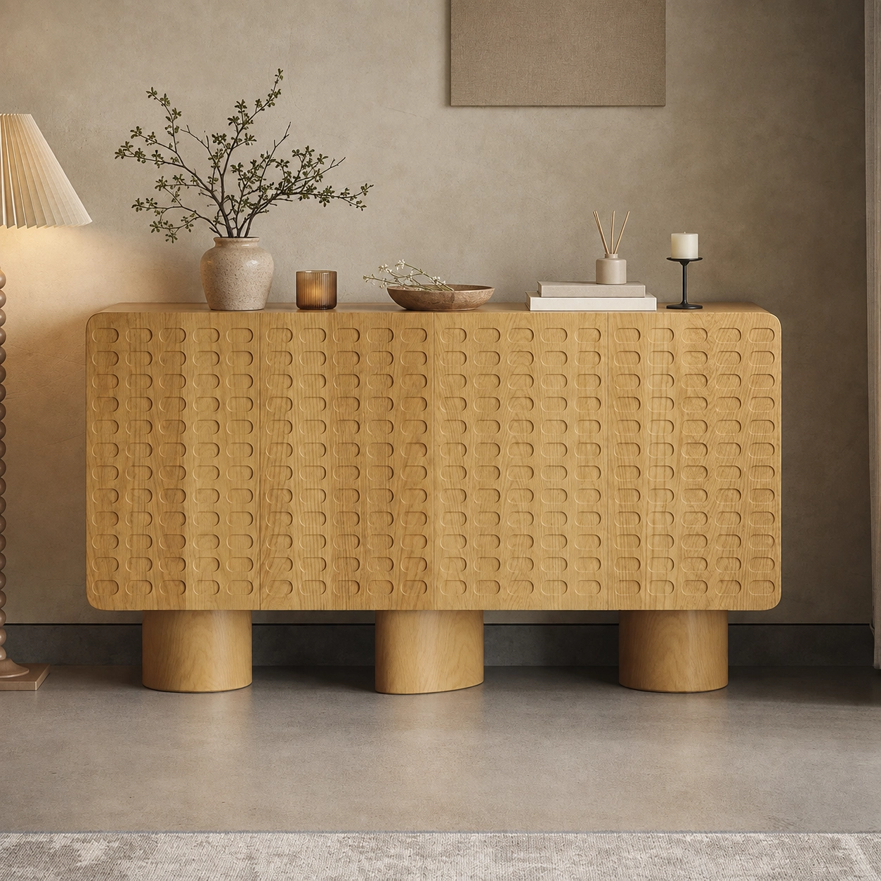 Mid-Century Ash Sideboard