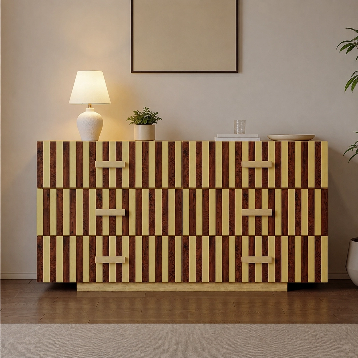 Mid-Century Two-Tone Sideboard
