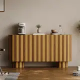 Italian Minimalist Striped Sideboard