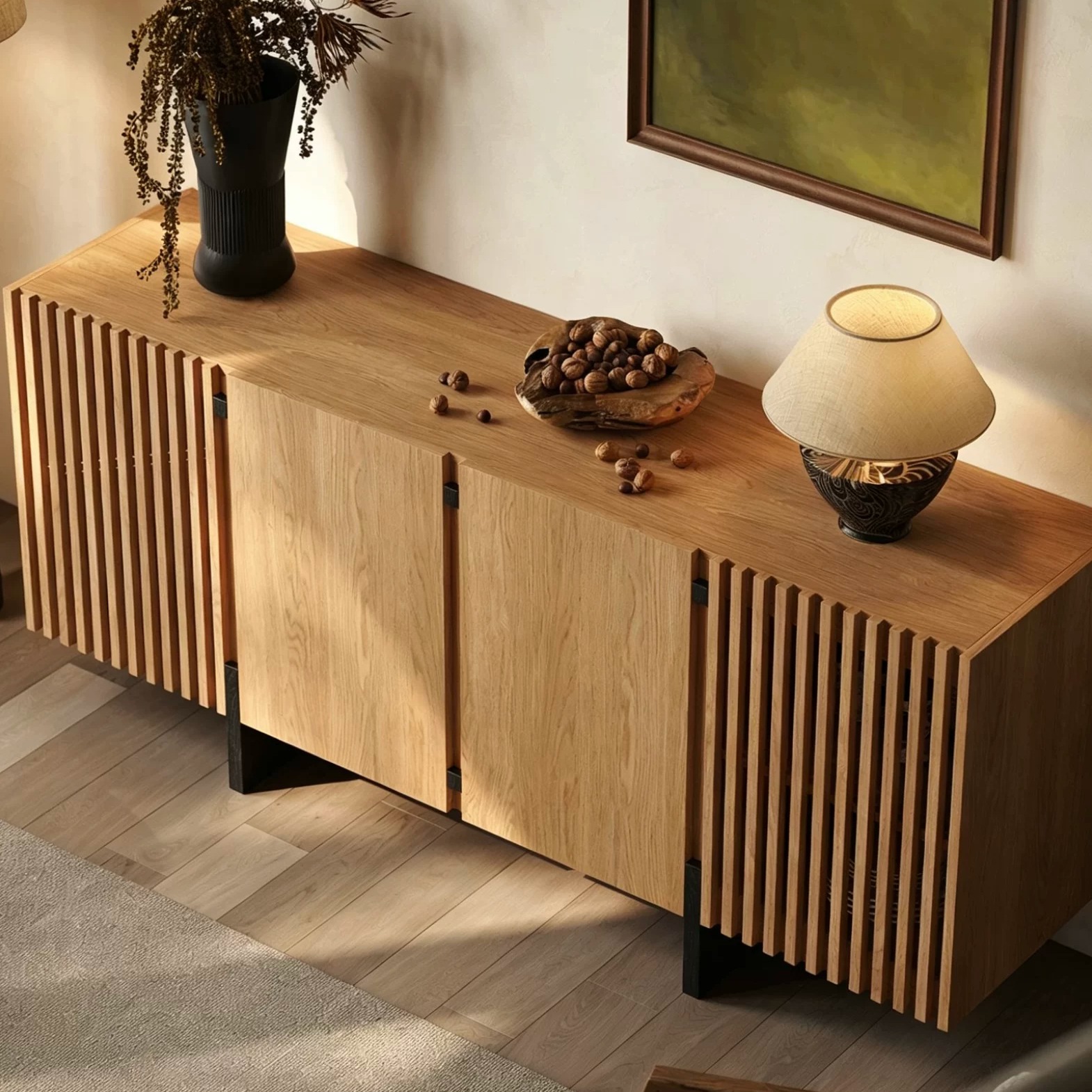 Ryokan Solid Wood Sideboard