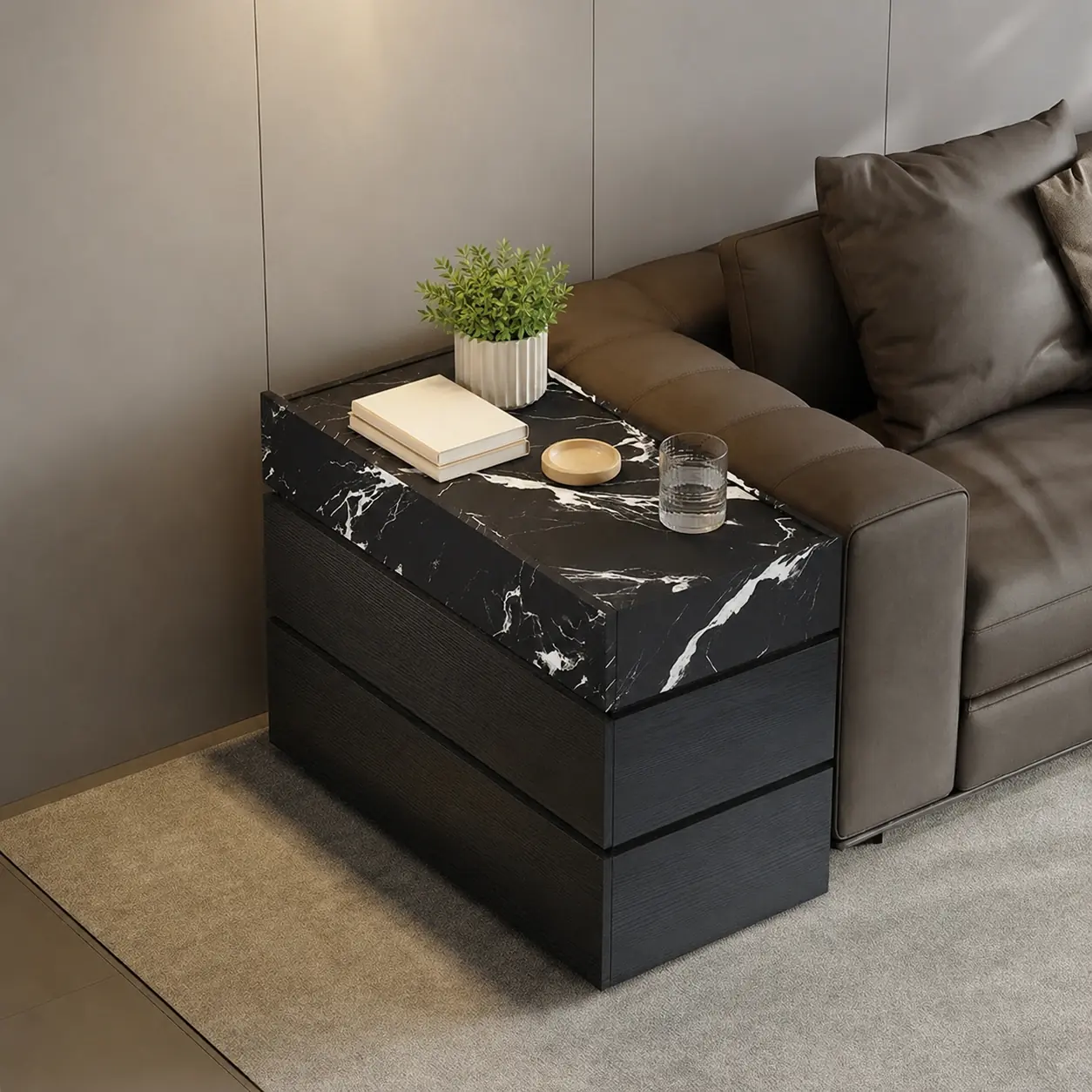 Italian Rolling Storage Cabinet