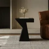Solid Wood Minimalist Side Table