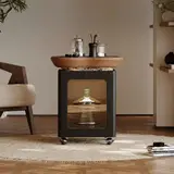 Sintered Stone Mobile Tea Cart