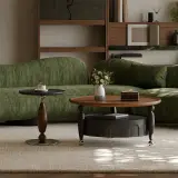 Contemporary Engineered Wood Coffee Table