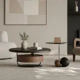 Coffee Table Set, Floating Circles