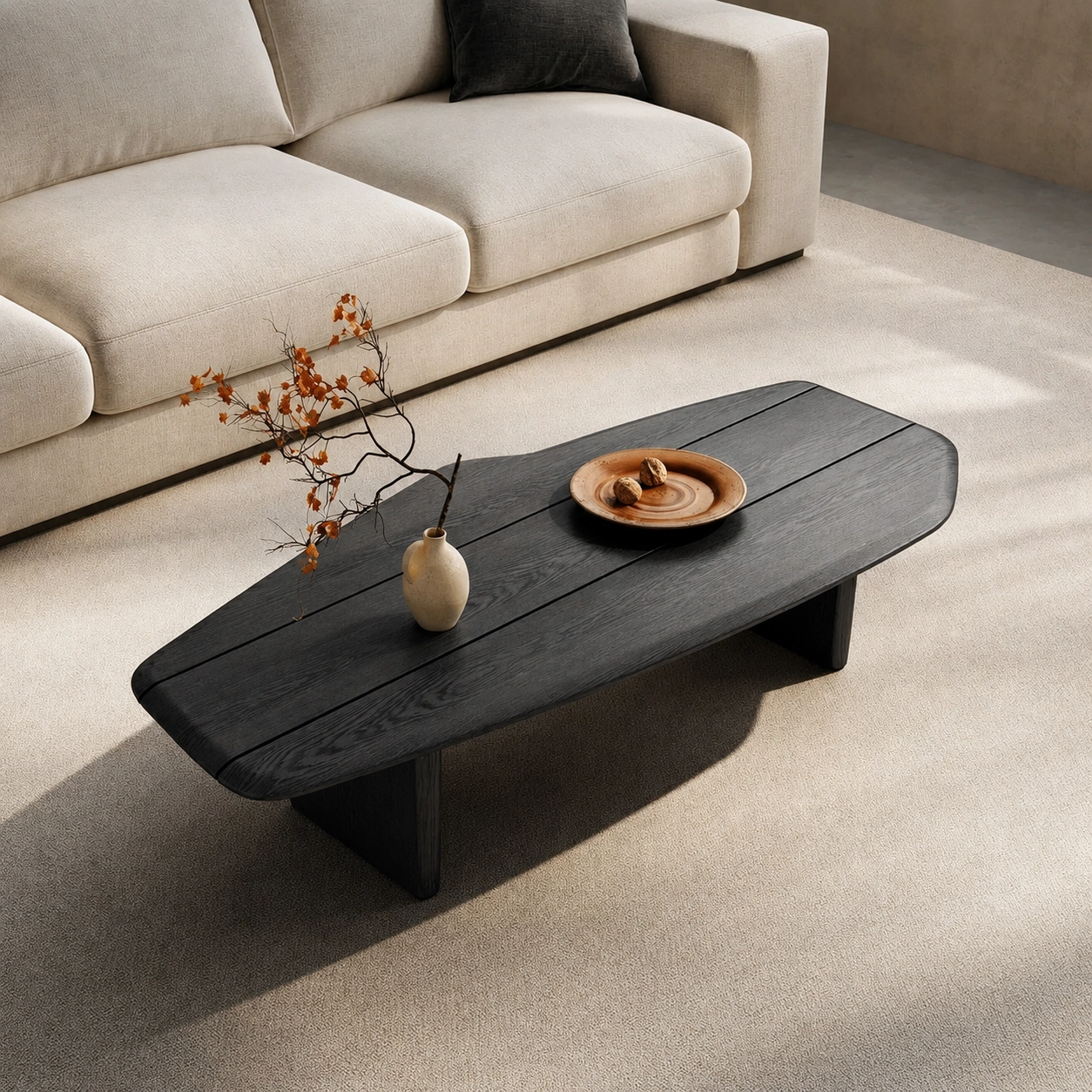 Wabi-sabi Irregular Coffee Table