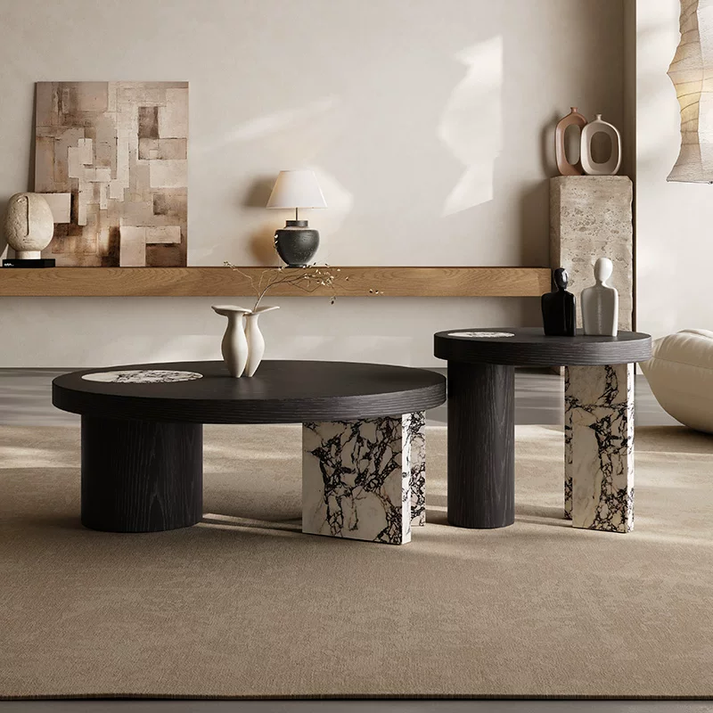 Contemporary Solid Wood Coffee Table