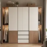 Modern Minimalist Sliding Wardrobe