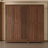 Vintage Black Walnut Wardrobe