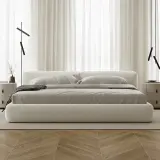 Minimalist Upholstered Bed Frame