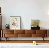 Black Walnut Media Console