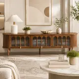 Retro Walnut TV Cabinet