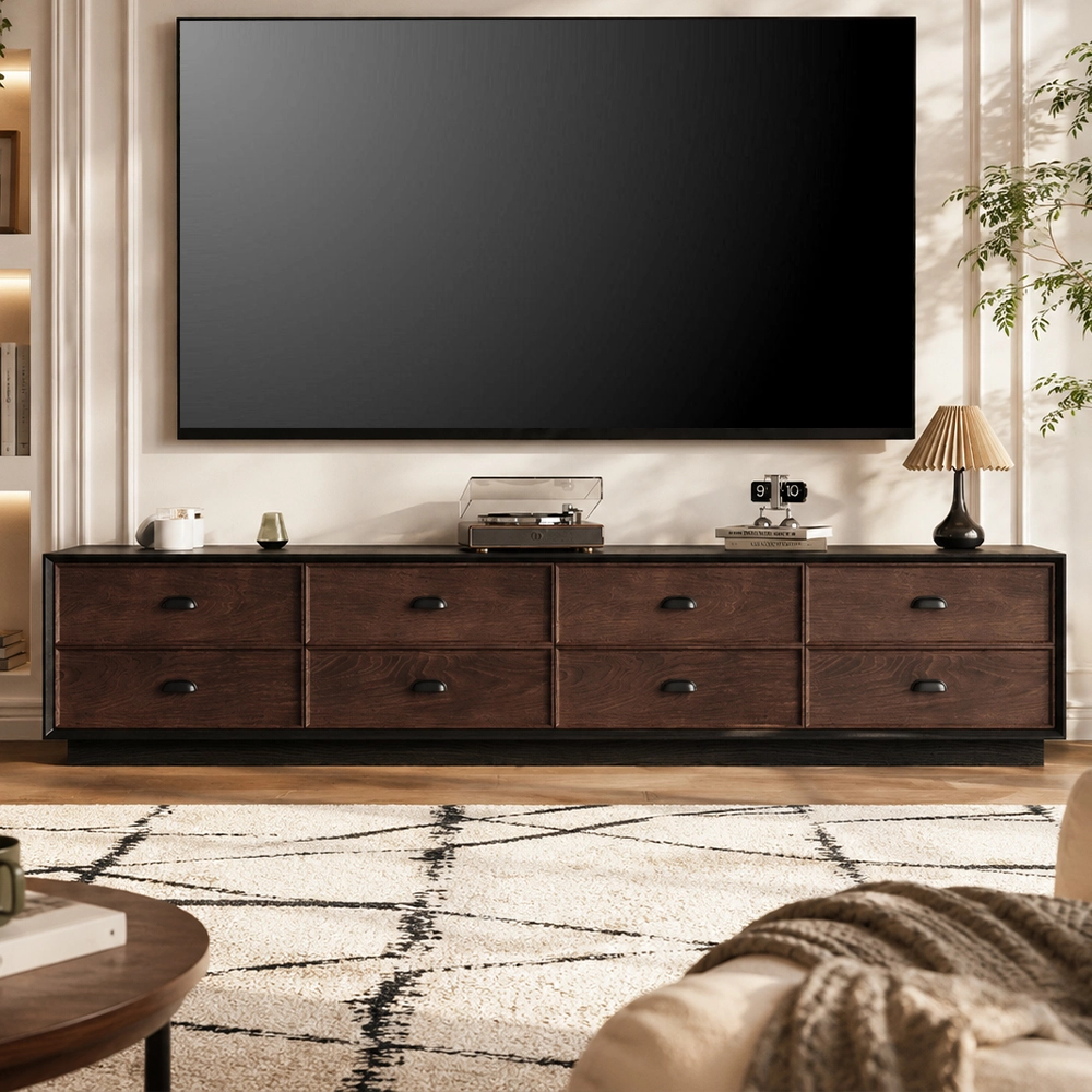 Retro Minimalist TV Console