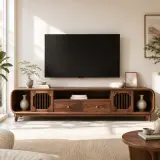 Solid Wood TV Stand