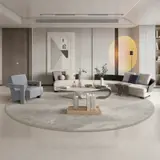Modern Minimalist Round Rug
