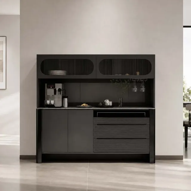 Solid Wood Sideboard Cabinet