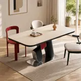 Sculptural Base Dining Table