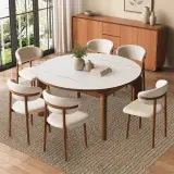 Vintage Ret retractable Dining Table