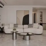 Modular Sofa - Oatmeal Fabric