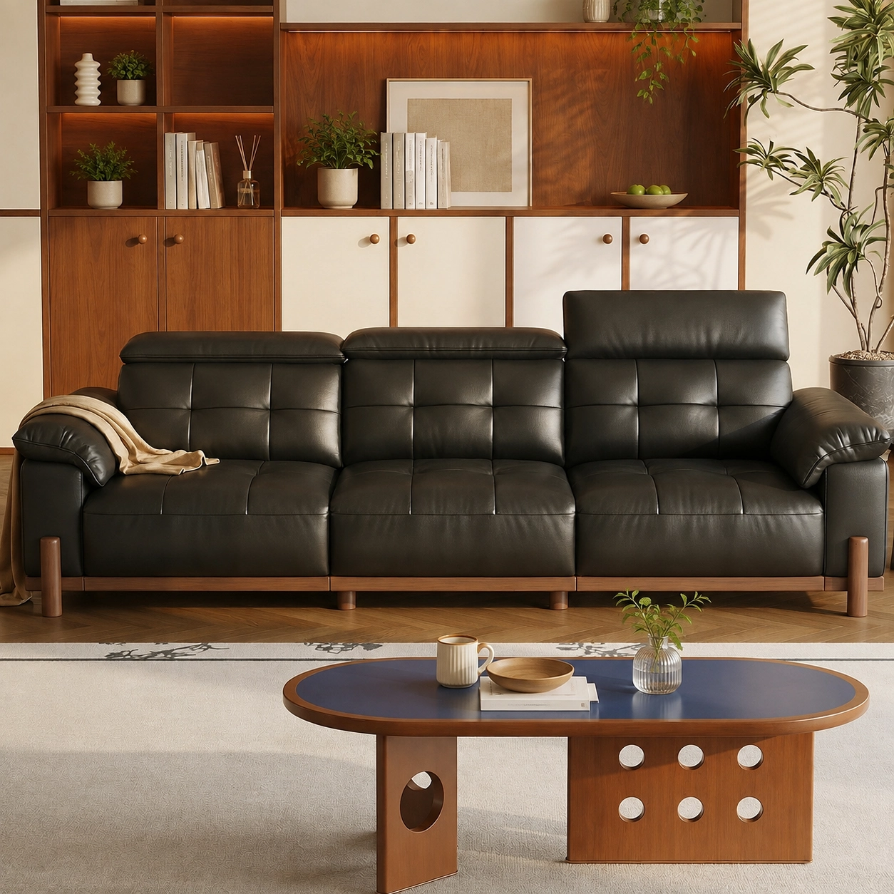Zero-Wall Electric Reclining Sofa
