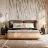 Minimalist Fabric Bed Frame