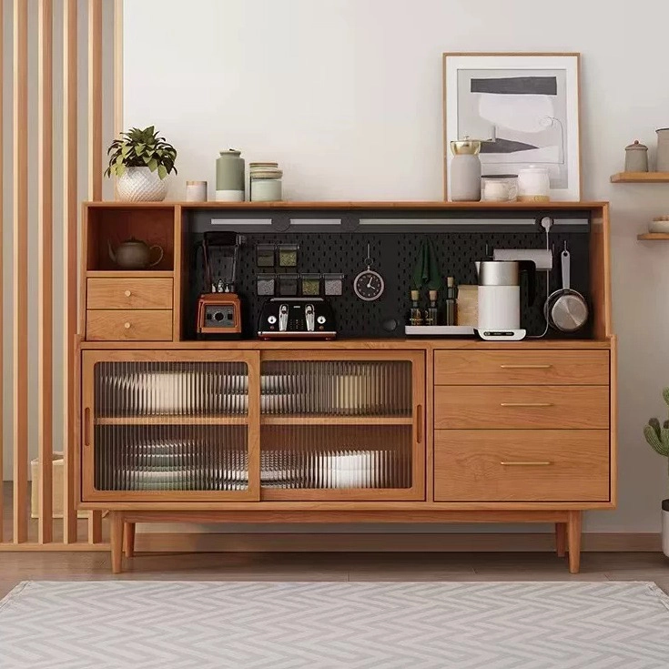 Vintage Wood Storage Cabinet