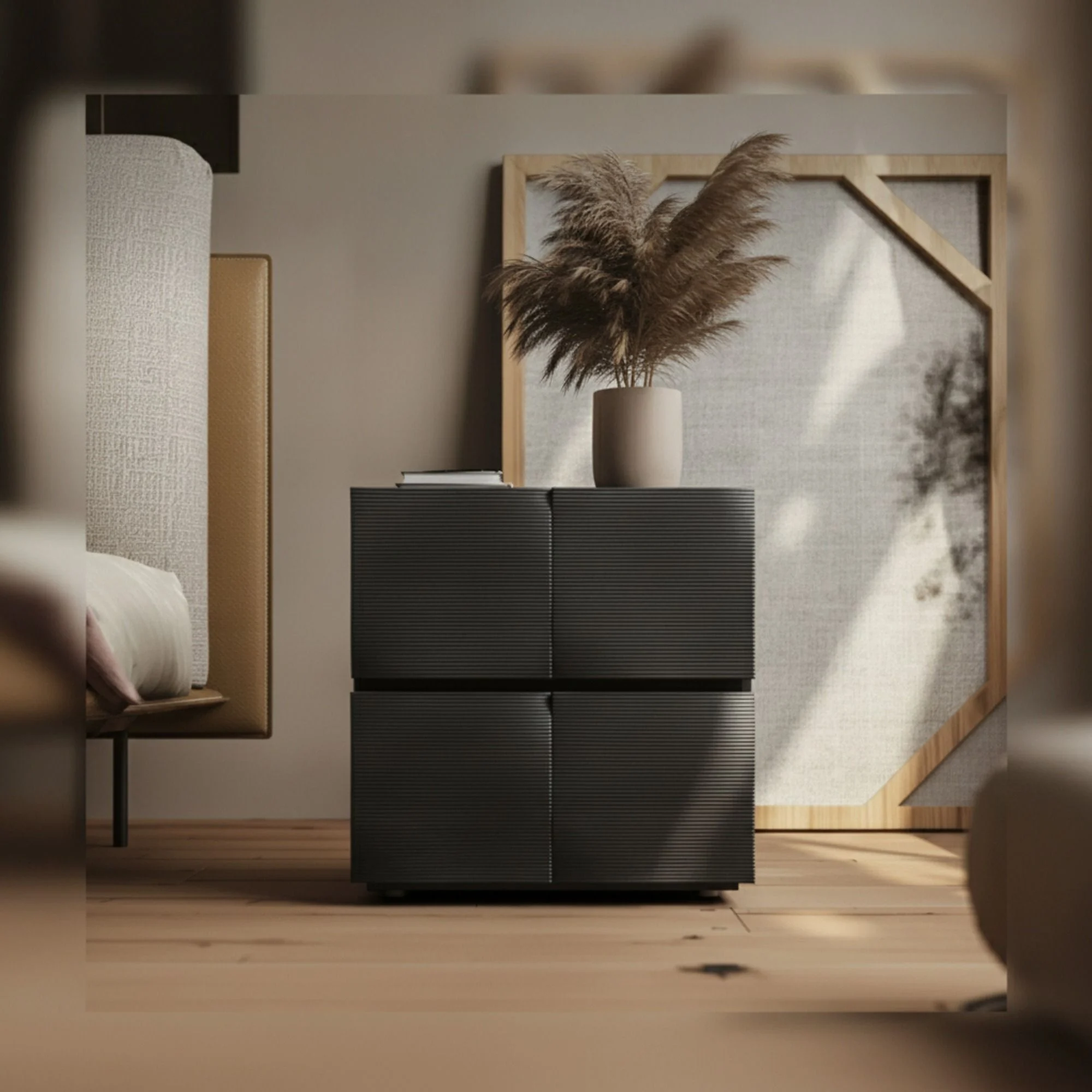 Minimalist Nightstand with Drawer