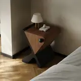 Vintage Triangular Nightstand
