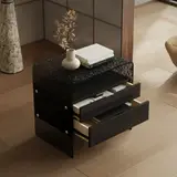 Minimalist Ripple Nightstand