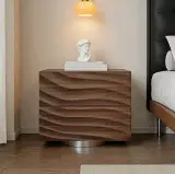 Wavy Rotary Nightstand