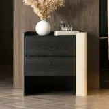 Two-Tone Minimalist Nightstand