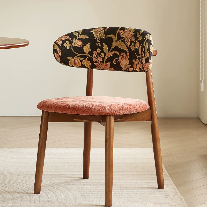 Vintage Upholstered Dining Chair