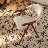 Retro Upholstered Dining Chair