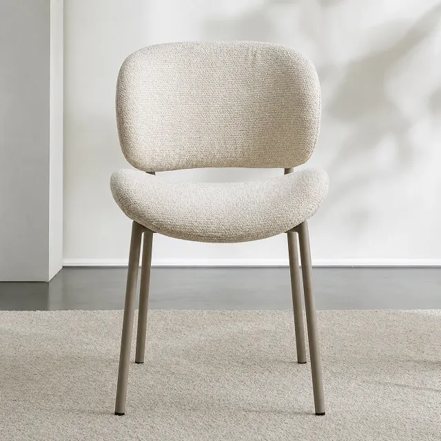 Cotton Linen Dining Chair