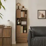 Vintage Corner Bookshelf