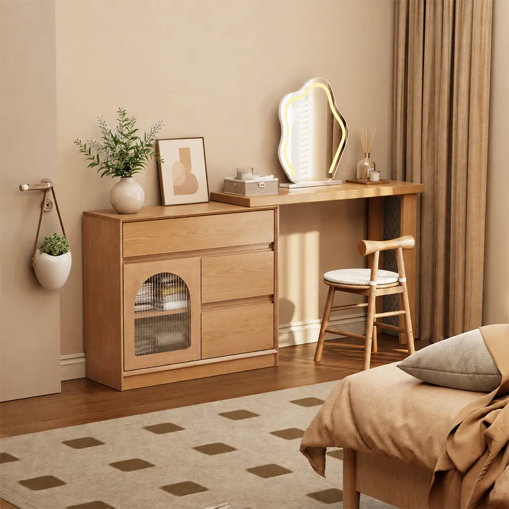 Retro Corner Dressing Table