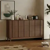 Mid-Century Solid Wood Sideboard