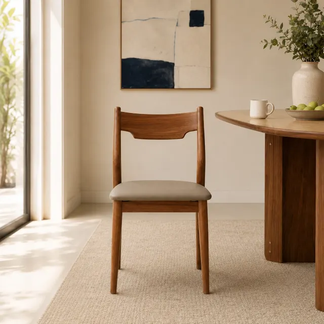 Solid Walnut Dining Chair