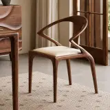 Sleek Open Back Dining Chair