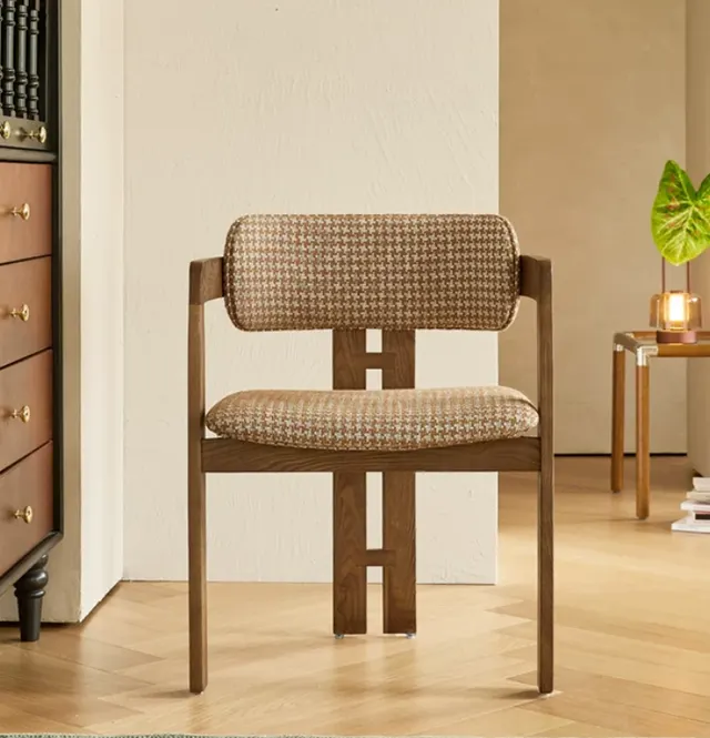 Mid-Century Wood Dining Chair