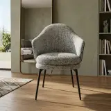 Saddle Leather Dining Armchair