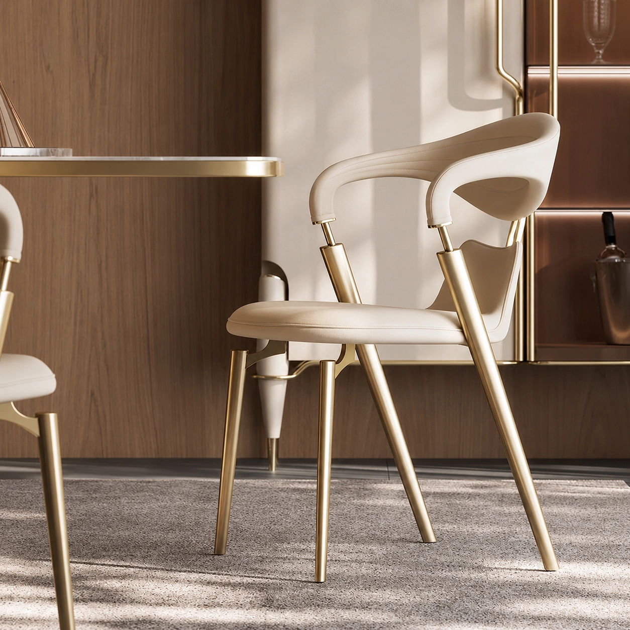 Stainless Steel Dining Chair